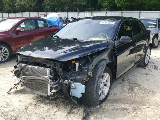 1G11D5RRXDF100836 - 2013 CHEVROLET MALIBU 1LT BLACK photo 2