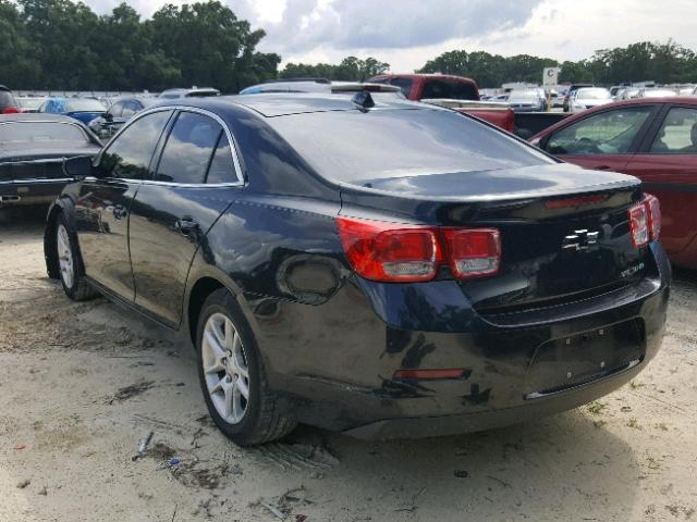 1G11D5RRXDF100836 - 2013 CHEVROLET MALIBU 1LT BLACK photo 3