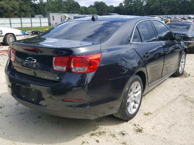 1G11D5RRXDF100836 - 2013 CHEVROLET MALIBU 1LT BLACK photo 4