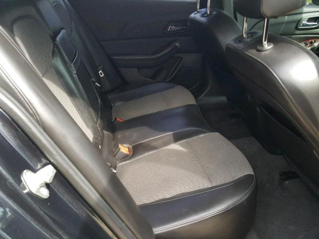 1G11D5RRXDF100836 - 2013 CHEVROLET MALIBU 1LT BLACK photo 6