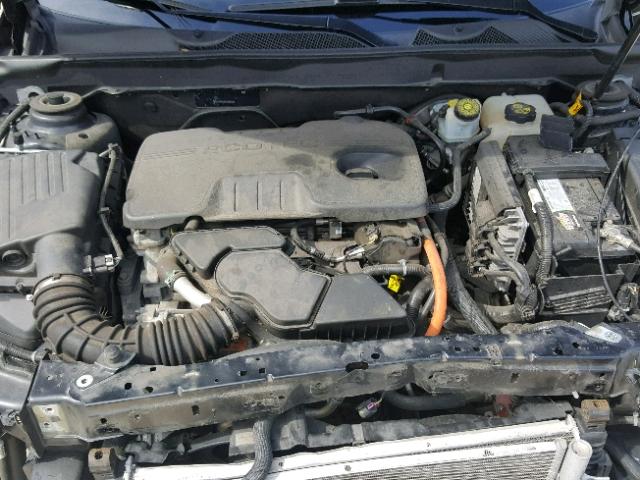 1G11D5RRXDF100836 - 2013 CHEVROLET MALIBU 1LT BLACK photo 7