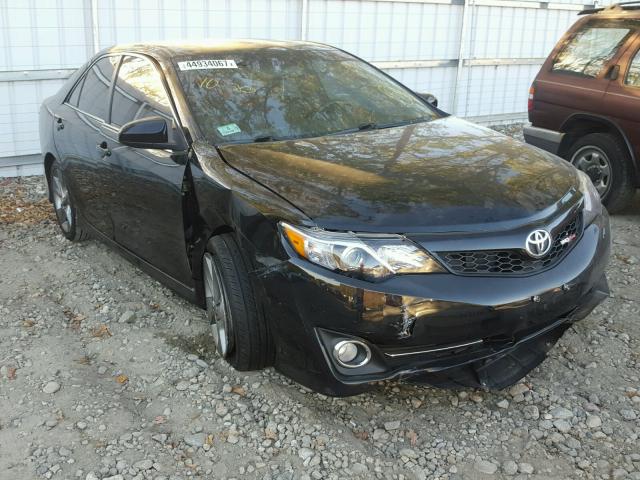 4T1BF1FK7EU372923 - 2014 TOYOTA CAMRY L BLACK photo 1