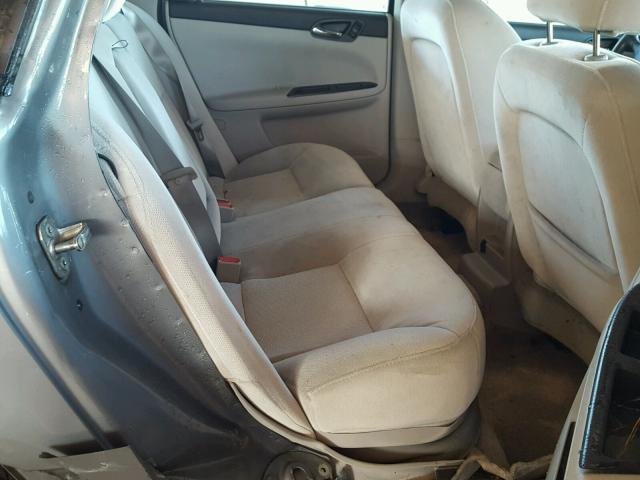 2G1WT57K891132858 - 2009 CHEVROLET IMPALA 青色 照片 6