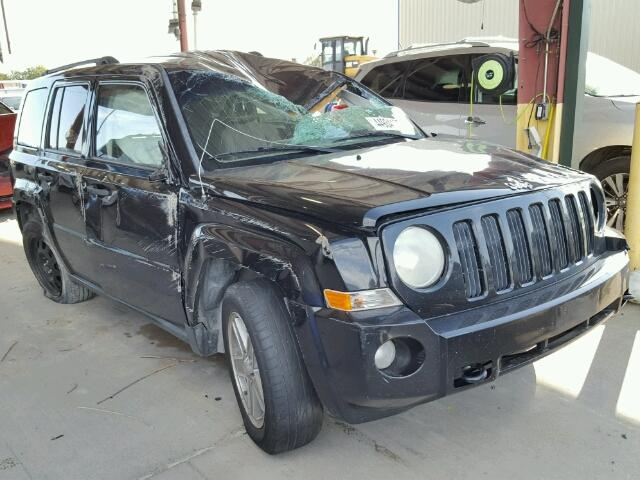 1J8FF28W48D719746 - 2008 JEEP PATRIOT SP BLACK photo 1