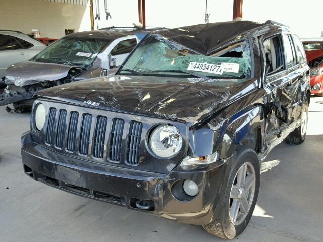 1J8FF28W48D719746 - 2008 JEEP PATRIOT SP BLACK photo 10