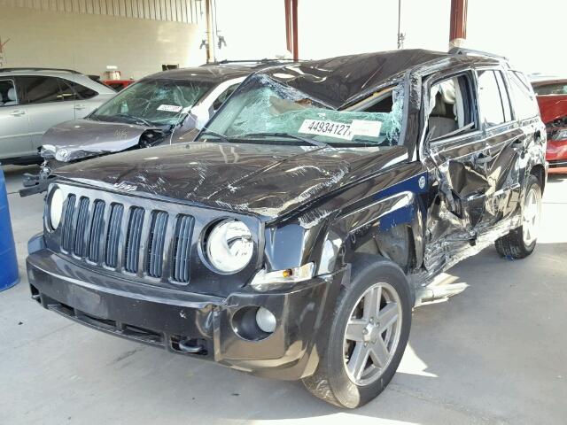 1J8FF28W48D719746 - 2008 JEEP PATRIOT SP BLACK photo 2