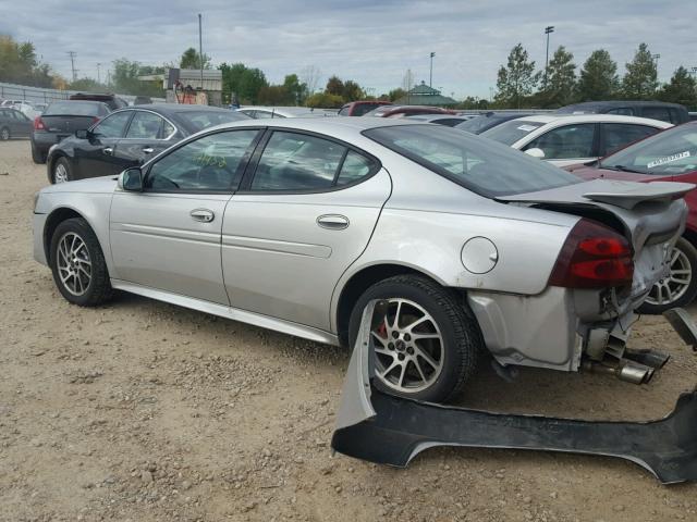 2G2WR544X41199079 - 2004 PONTIAC GRAND PRIX SILVER photo 3