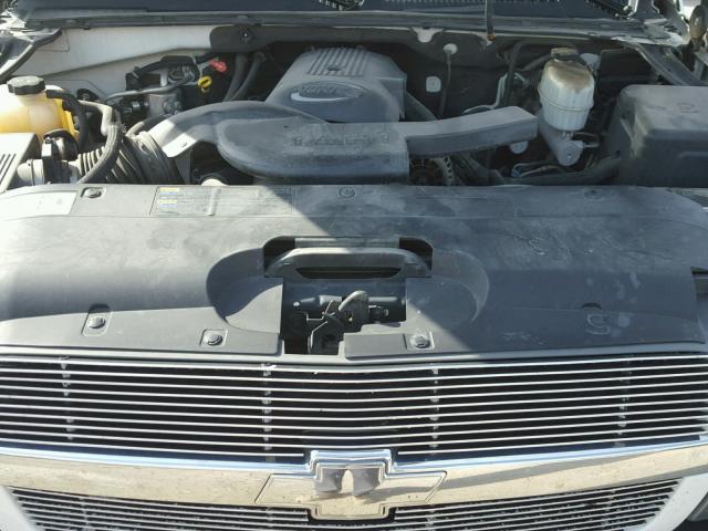 3GNEK12T74G267853 - 2004 CHEVROLET AVALANCHE WHITE photo 7