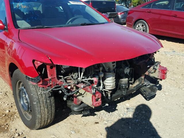 4T1BF3EK7BU183049 - 2011 TOYOTA CAMRY BASE RED photo 9