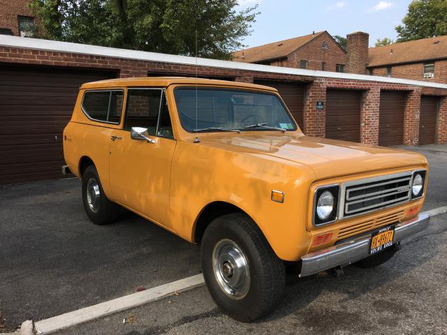 H0062HGD31019 - 1978 INTERNATIONAL SCOUT TRVL YELLOW photo 1