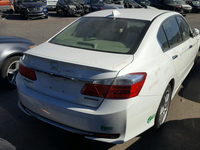 JHMCR5F7XEC000676 - 2014 HONDA ACCORD PLU WHITE photo 4