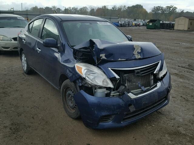 3N1CN7AP4CL886367 - 2012 NISSAN VERSA S 蓝色 照片 1