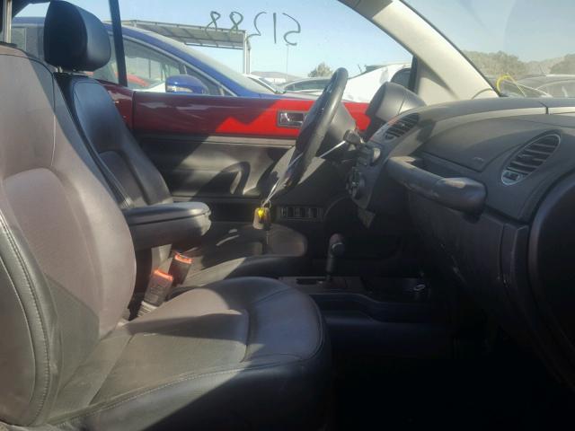 3VWRF31Y18M403051 - 2008 VOLKSWAGEN NEW BEETLE 红色 照片 5