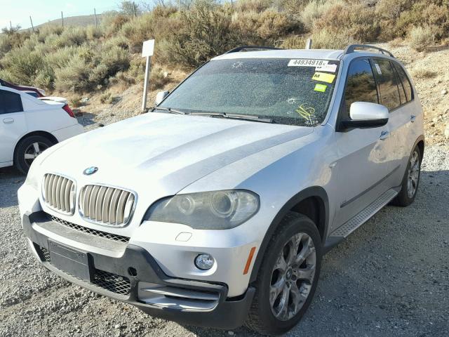 5UXFE83507LZ46799 - 2007 BMW X5 4.8I SILVER photo 2