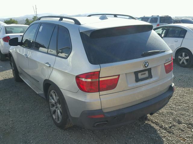 5UXFE83507LZ46799 - 2007 BMW X5 4.8I SILVER photo 3