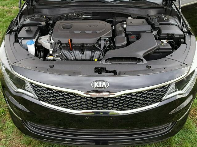 5XXGU4L36JG196820 - 2018 KIA OPTIMA BLACK photo 7