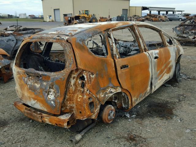 JHMGE8H52BC012293 - 2011 HONDA FIT SPORT BURN photo 4