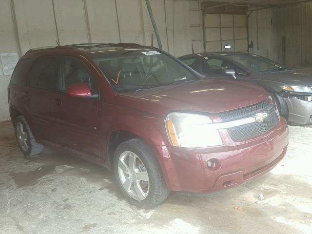 2CNDL537986026223 - 2008 CHEVROLET EQUINOX SP BURGUNDY photo 1