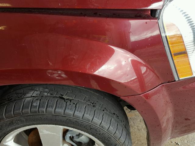 2CNDL537986026223 - 2008 CHEVROLET EQUINOX SP BURGUNDY photo 9