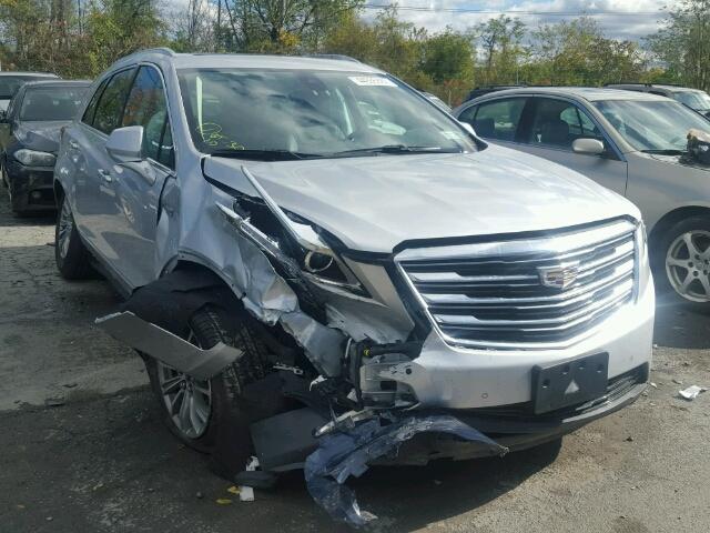 1GYKNDRS7HZ183338 - 2017 CADILLAC XT5 LUXURY SILVER photo 1