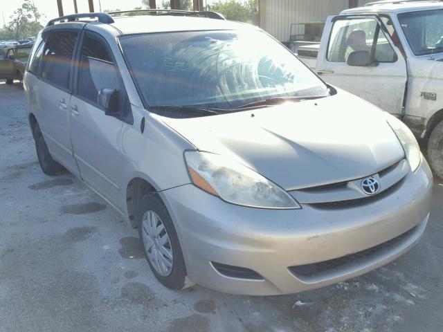 5TDZA23C56S546515 - 2006 TOYOTA SIENNA CE BEIGE photo 1