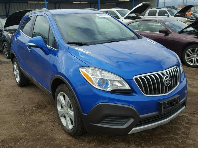 KL4CJESB7GB541335 - 2016 BUICK ENCORE BLUE photo 1