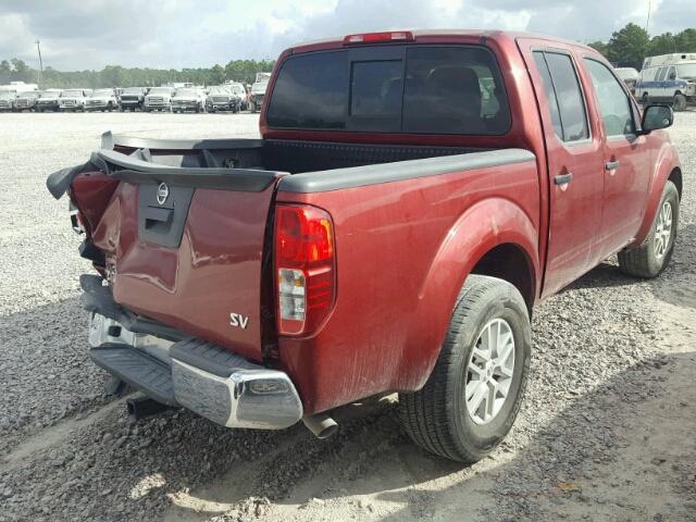 1N6AD0ER5GN750908 - 2016 NISSAN FRONTIER S RED photo 4