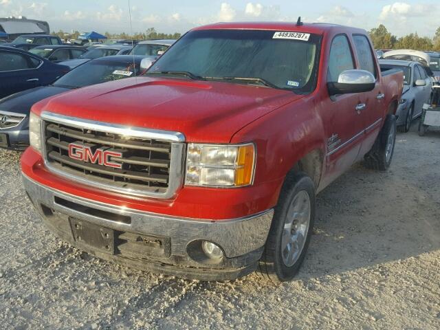 3GTP1VE03BG215078 - 2011 GMC SIERRA C15 RED photo 2