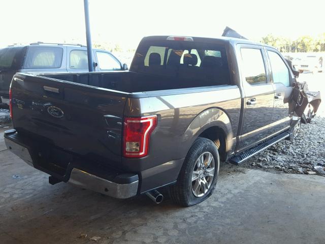 1FTEW1CP9FFC83412 - 2015 FORD F150 SUPER BROWN photo 4