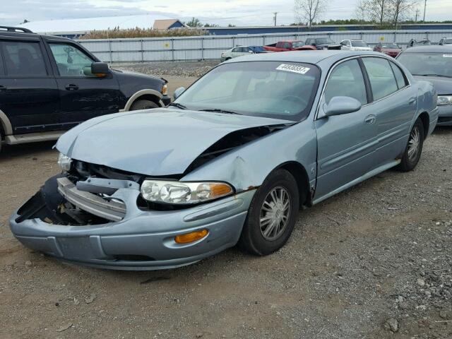 1G4HP52K43U233091 - 2003 BUICK LESABRE CU BLUE photo 2