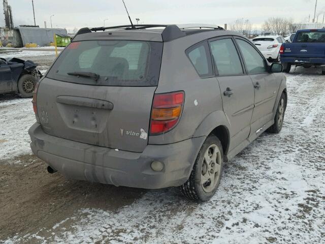 5Y2SL62844Z469468 - 2004 PONTIAC VIBE GRAY photo 4