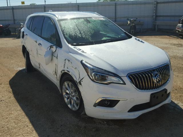 LRBFXDSA2HD195217 - 2017 BUICK ENVISION E WHITE photo 1