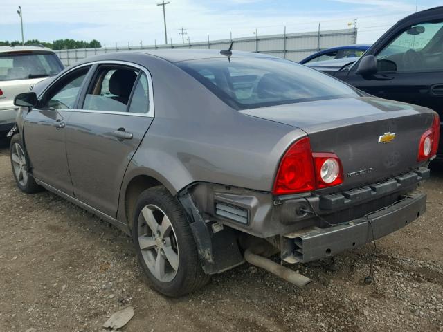 1G1ZC5E18BF171889 - 2011 CHEVROLET MALIBU 1LT 棕色 照片 3