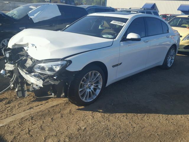 WBAYF8C5XED653004 - 2014 BMW 750 LXI WHITE photo 2