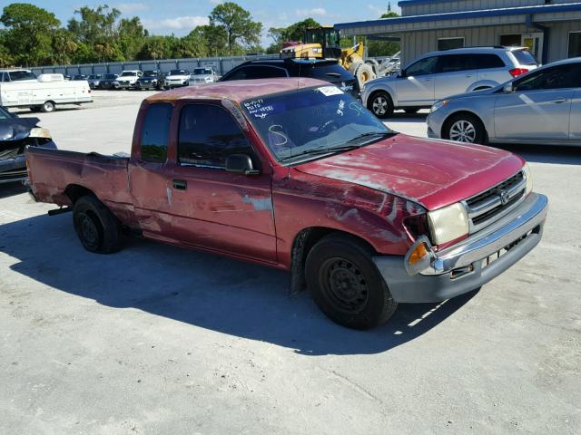 4TAVL52N8WZ130319 - 1998 TOYOTA TACOMA RED photo 1