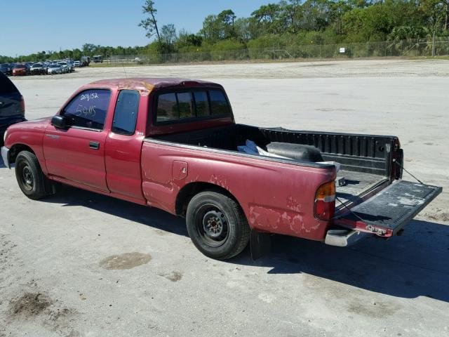 4TAVL52N8WZ130319 - 1998 TOYOTA TACOMA RED photo 3