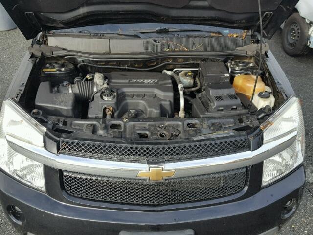 2CNDL73F176076194 - 2007 CHEVROLET EQUINOX LT BLACK photo 7