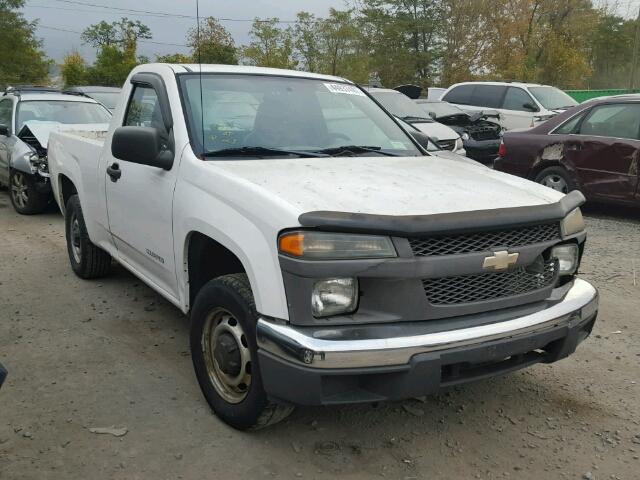 1GCCS148048153174 - 2004 CHEVROLET COLORADO WHITE photo 1