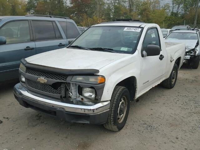 1GCCS148048153174 - 2004 CHEVROLET COLORADO WHITE photo 2