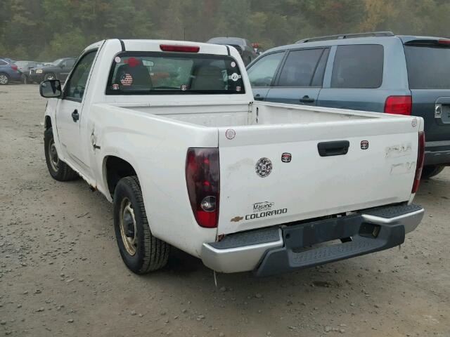 1GCCS148048153174 - 2004 CHEVROLET COLORADO WHITE photo 3