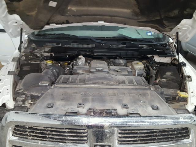 3C6UD5HL3CG305775 - 2012 DODGE RAM 2500 S WHITE photo 7