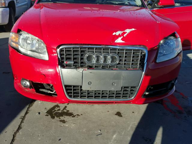 WAUDF78E98A087182 - 2008 AUDI A4 2.0T QU RED photo 7