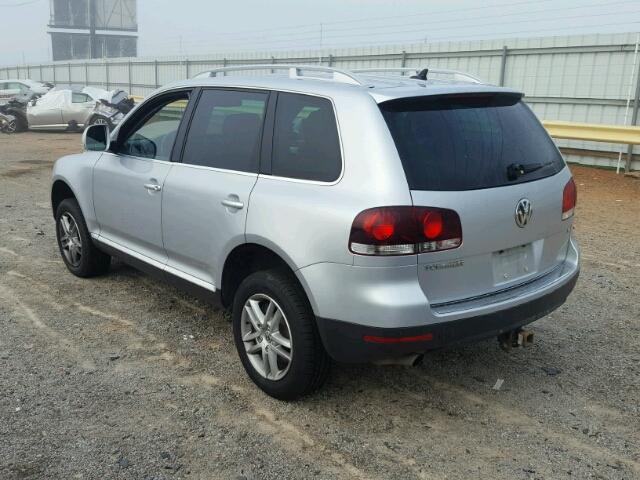 WVGBE77L38D025347 - 2008 VOLKSWAGEN TOUAREG 2 SILVER photo 3