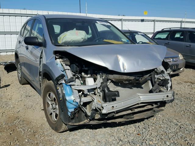 2HKRM4H32DH691526 - 2013 HONDA CR-V LX SILVER photo 1