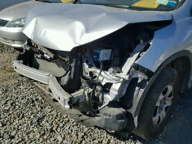 2HKRM4H32DH691526 - 2013 HONDA CR-V LX SILVER photo 9