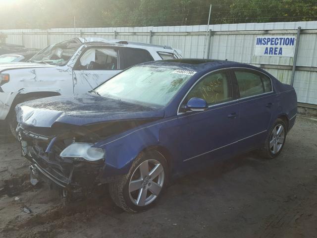 WVWAK73C18E139940 - 2008 VOLKSWAGEN PASSAT KOM BLUE photo 2