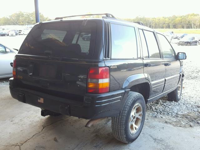 1J4GZ78SXVC591389 - 1997 JEEP GRAND CHER BLACK photo 4