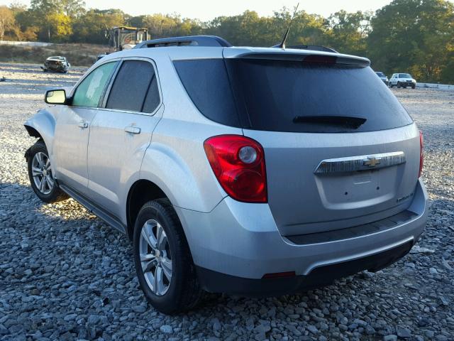 2GNALDEK6C6330354 - 2012 CHEVROLET EQUINOX LT SILVER photo 3