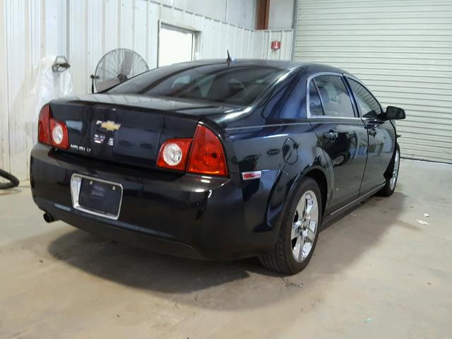 1G1ZC5EB2AF262227 - 2010 CHEVROLET MALIBU 1LT BLACK photo 4