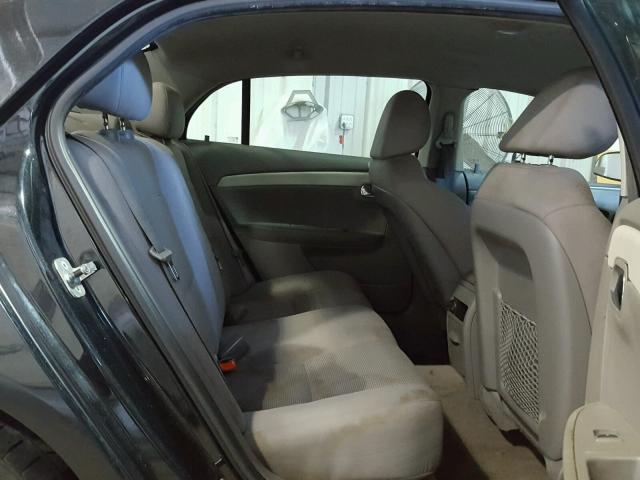 1G1ZC5EB2AF262227 - 2010 CHEVROLET MALIBU 1LT 黑色 照片 6